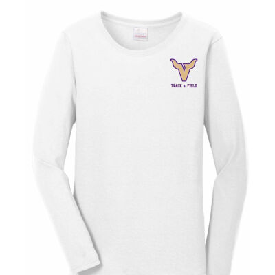 VHS Track & Field L/S Tee - Ladies Thumbnail