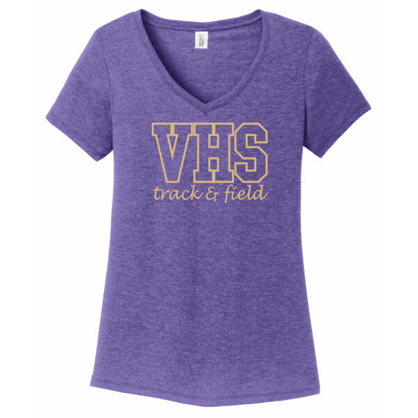 VHS Track & Field V-Neck - Ladies Thumbnail