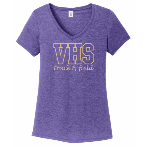 VHS Track & Field V-Neck - Ladies Thumbnail